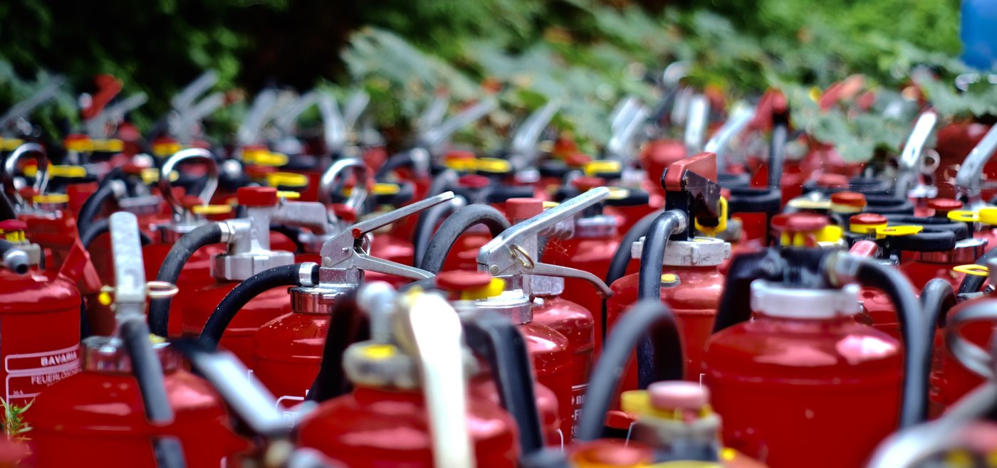 Dry-chemical extinguishers (MAP / ABE)